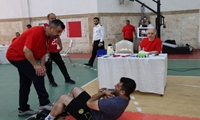 آزمون عملی آتش‌نشانی استان گیلان 