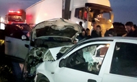 حادثه در اتوبان سراوان-فومن: تصادف دو سواری، بیش از ۶ زخمی بر جای گذاشت