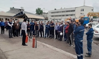 برگزاری آموزش ایمنی و آتش نشانی پرسنل و کادر عملیاتی 